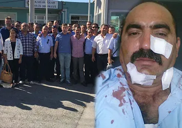 Otobüs şoförü 'kart bas' dedi tartaklandı