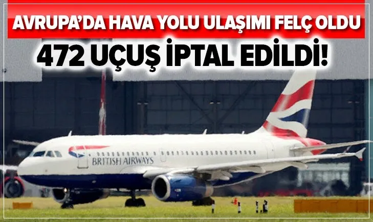 Ciara fırtınası Avrupa’da hava yolu ulaşımını durdurdu!