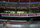 Galatasaray taraftarından Filistin’e destek