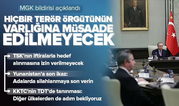 MGK sona erdi! Yazılı açıklama...