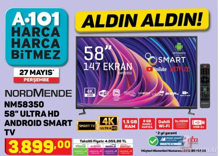 A101 perşembe indirimleri: 27 Mayıs 2021 A101 Aktüel ürünler kataloğu dolu dolu! Bu hafta hangi ürünler indirimli? 2