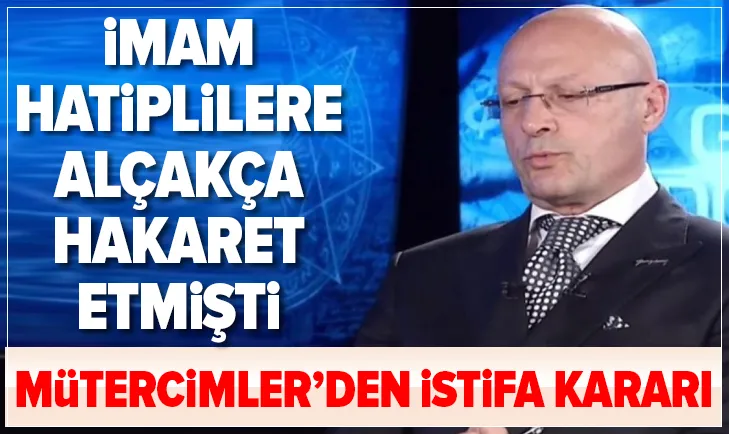 Son dakika: Erol Mütercimler istifa etti