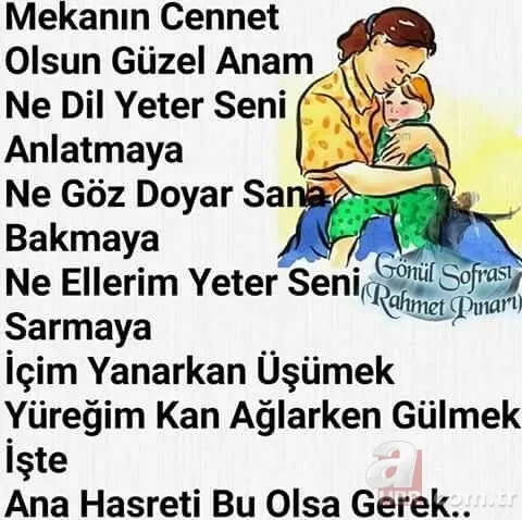 Anneye bayram mesajları 2020! Ölmüş anneye duygusal, içten bayram mesajları... 1