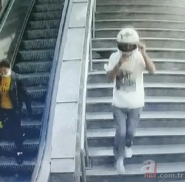 Şişli’de metro girişinde 2 kişiyi kurşun yağmuruna tuttu! O anlar kamerada