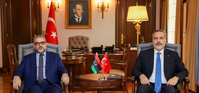 Dışişleri Bakanı Hakan Fidan Halid el-Mişri ile görüştü