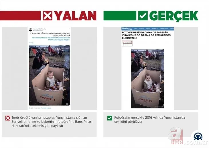 Terör sevicilerin son yalanı!