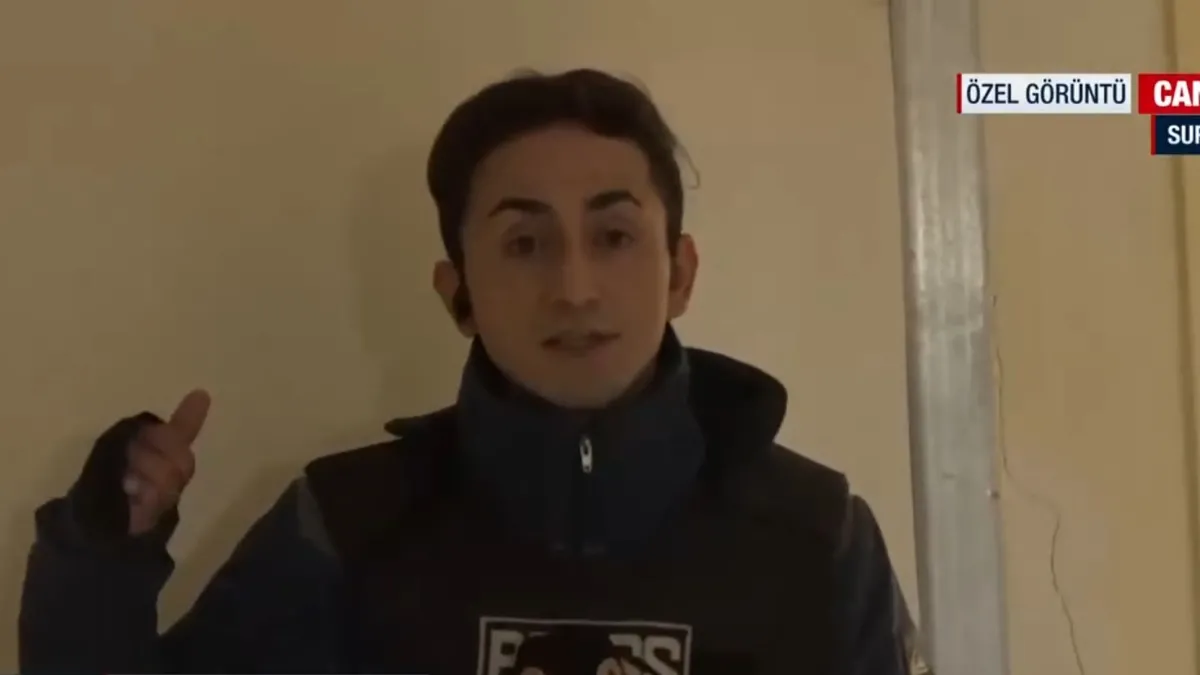 İsrail tankı namlusunu A Haber’e çevirdi! Tarihi yayıncılık... Sınırda sıcak saatler