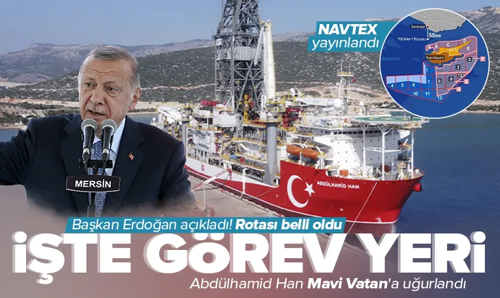 Abdülhamid Han Mavi Vatan’a uğurlandı