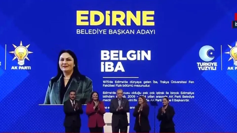 AK Parti Edirne adayı Belgin İba oldu