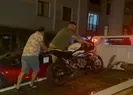 Akrobatik hareket yapan motosikletliye 46 bin lira ceza