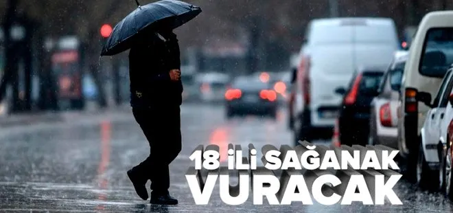 İstanbul Ankara ve İzmir için peş peşe uyarı! 18 ili sağanak vuracak | Meteoroloji gün verdi