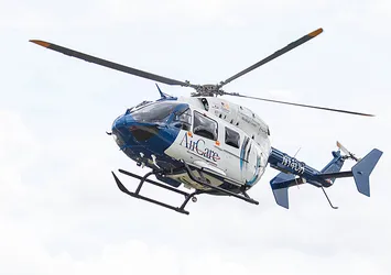 ABD'de ambulans helikopter düştü: 3 ölü