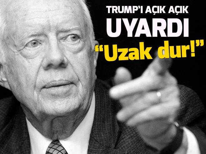 ABD eski Başkanlarından Carter, Trump’ı uyardı