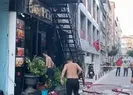 Bakırköyde otelde yangını!