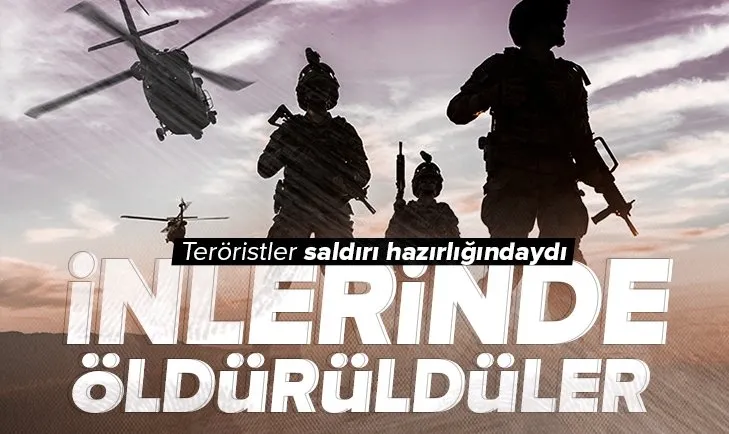 Son dakika: Türk askeri Suriye’nin kuzeyindeki terör inlerini yerle bir etti