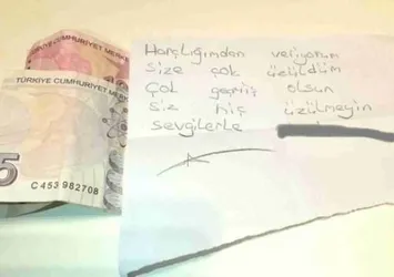 Küçük kızdan büyük ders! Tüm harçlığını Elazığ'a gönderdi