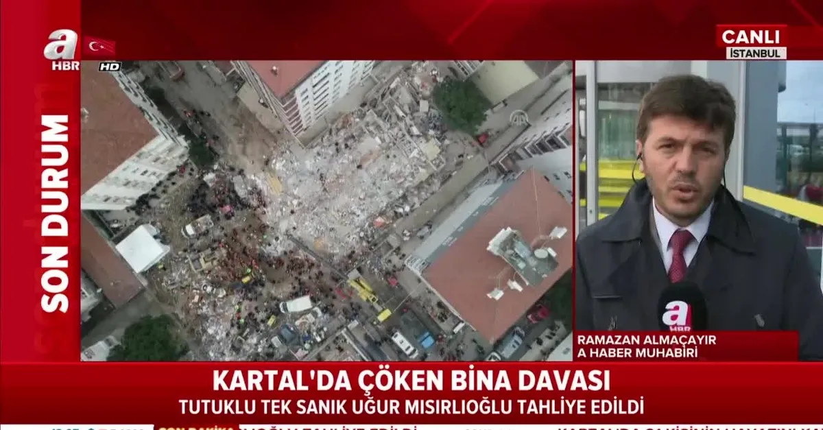 Kartal'da çöken binanın davasında karar verildi