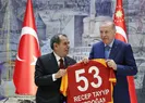 Başkan Şampiyon Galatasarayı kabul etti