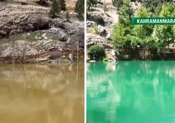 Yeşilgöz Gölü eski haline kavuştu