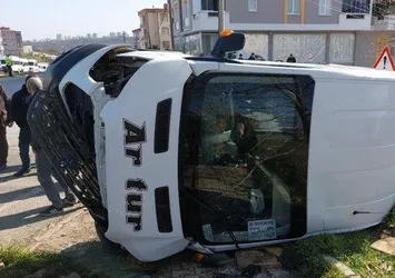 Samsun'da feci kaza! Öğrenci servisi ile cip çarpıştı
