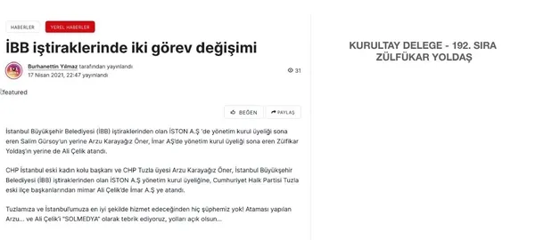 Sabah Gazetesi Yazarı Hilal Kaplan kaleme aldı: İmamoğlu’nun işe aldığı delegeler!