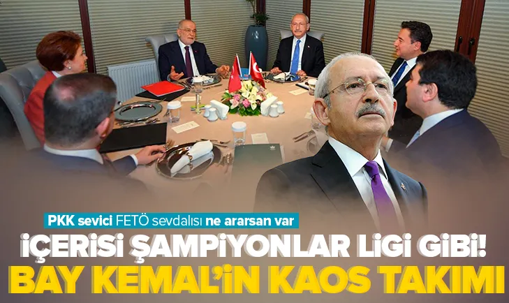 Kılıçdaroğlunun Şampiyonlar ligi 11i! Listede ne ararsan var