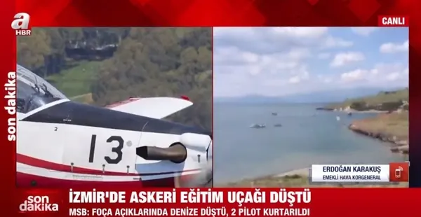 Son dakika: İzmir’de askeri uçak düştü! İşte kazanın nedeni