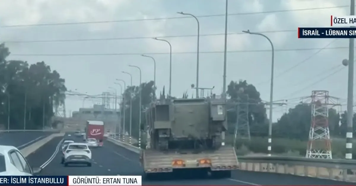 A Haber İsrail’in katliam konvoyunu görüntüledi