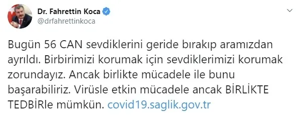 Son dakika: Sağlık Bakanlığı koronavirüs vaka sayılarını açıkladı - 1