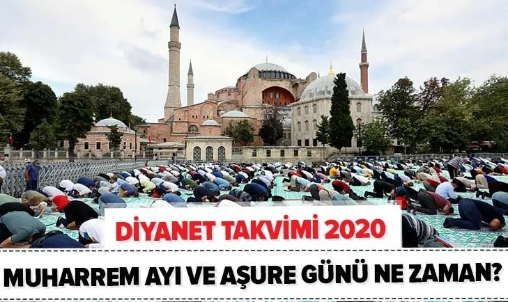 diyanet takvimi  muharrem ayi ne zaman muharrem orucu ne zaman
