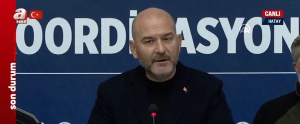 Hatay merkezli depremde kaç kişi vefat etti? İçişleri Bakanı Süleyman Soylu duyurdu