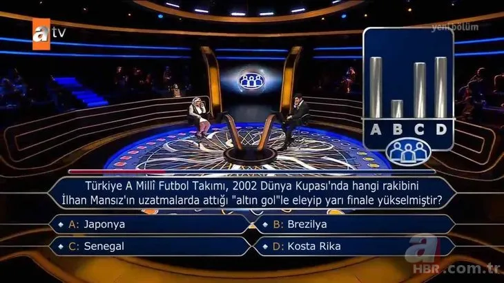 Milyoner'e damga vuran yarışmacı: Bu soruda elenmek marifet ister! ''Onur öğrencisi olarak mezun oldum'' dedi ama...