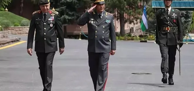 Genelkurmay Başkanı Orgeneral Gürak, Özbek mevkidaşı Tümgeneral İminov ile görüştü
