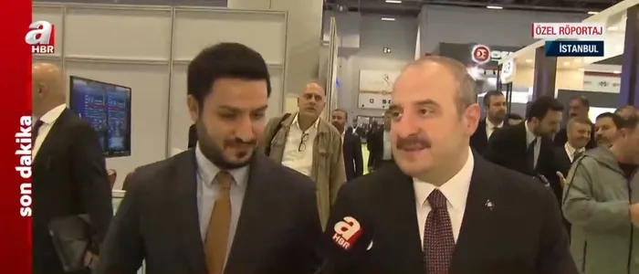 Sanayi ve Teknoloji Bakanı Mustafa Varank A Haber’de
