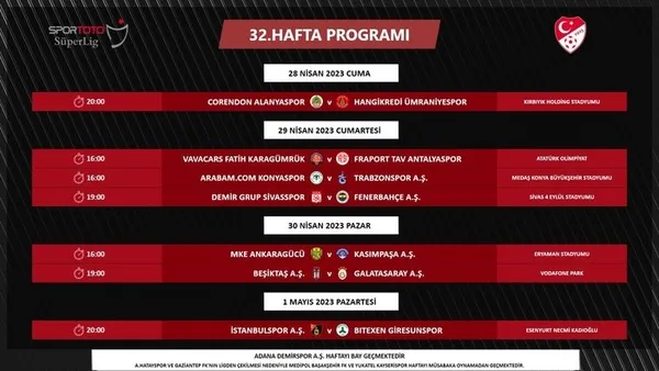 Son dakika | Derbi tarihleri belli oldu - 6