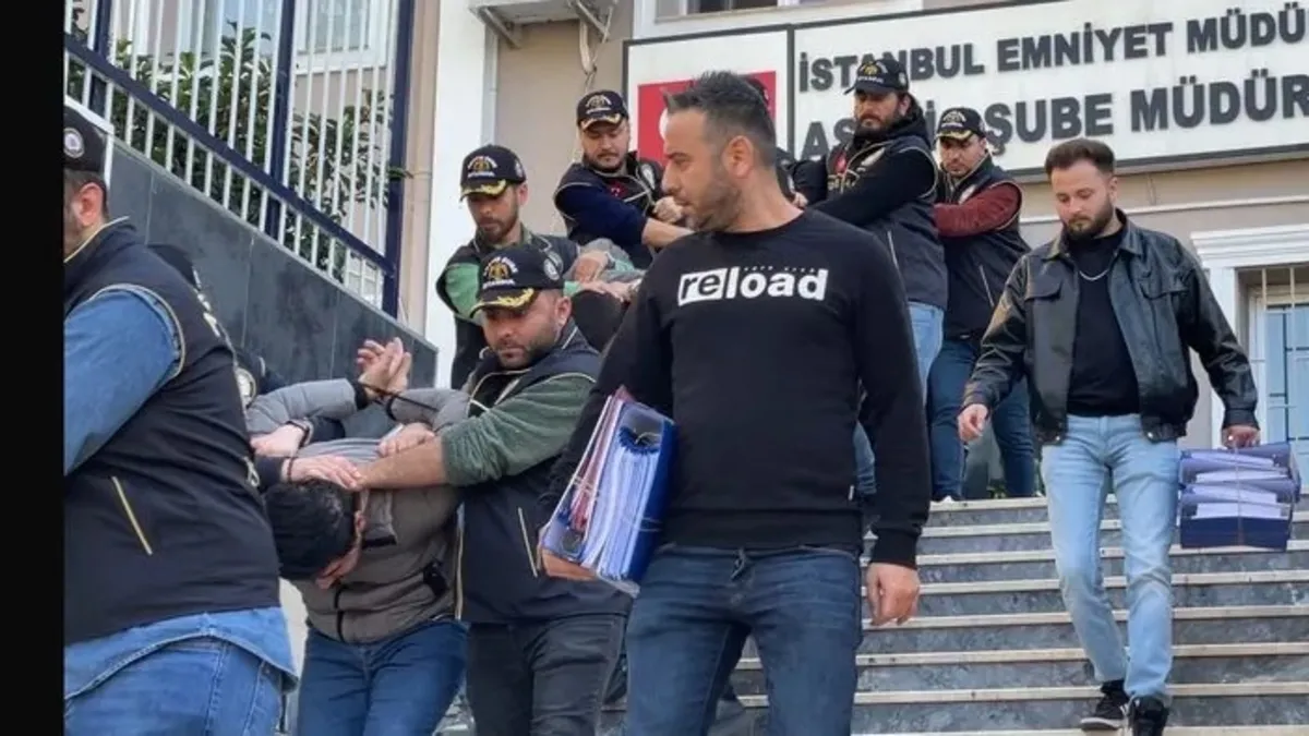 Haraç çetesine baskın! 62 kişi tutuklandı