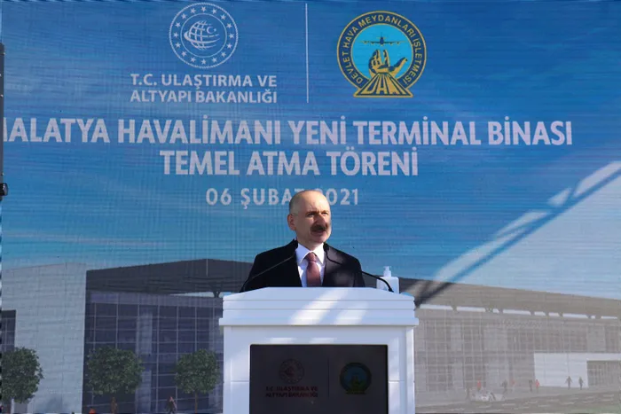Malatya Havalimanı Yeni Terminal Binası’nın temeli atıldı! Yıllık yolcu kapasitesi 2,5 milyon yolcuya çıkacak