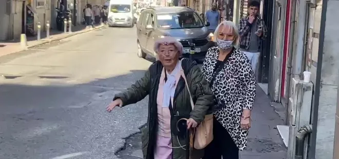 İstanbul'da yaşlı kadınların zor anları! Hiçbir taksi almadı