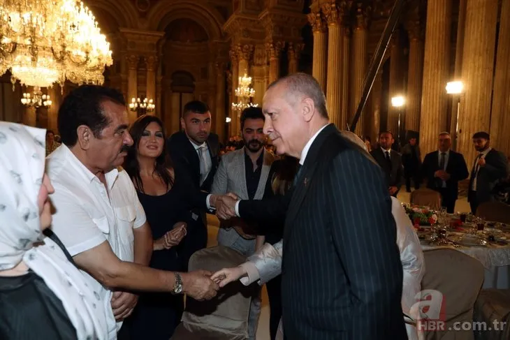 Başkan Erdoğan sanatçı ve sporcularla iftarda bir araya geldi