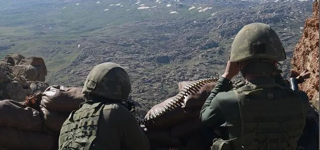 İkiyaka Dağları’nda PKK’nın cephaneliği ele geçirildi