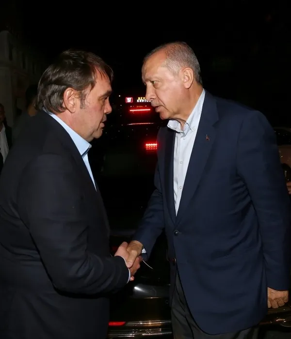Erdoğan'dan Demirören ailesine taziye ziyareti - 1