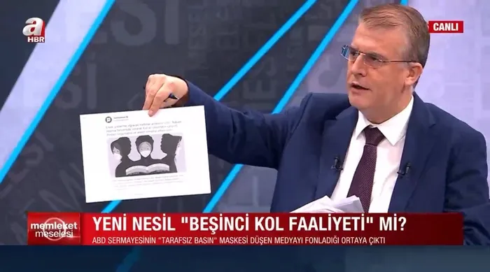 Ruşen Çakır’a A Haber canlı yayınında sordu: Binlerce doları bu haber için mi aldın?