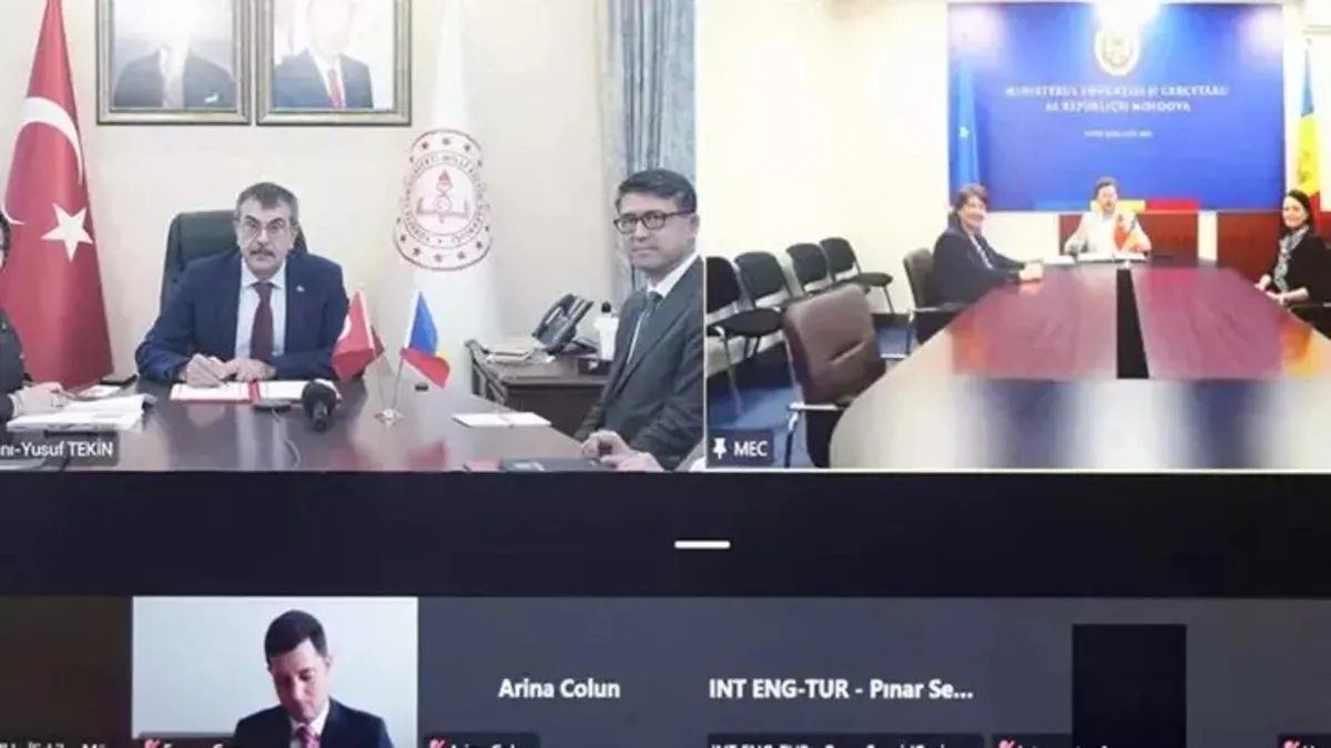 Türkiye ile Moldova arasında eğitim alanında yeni iş birliği! "Mesleki Eğitim Alanında İş Birliği Protokolü" imzalandı