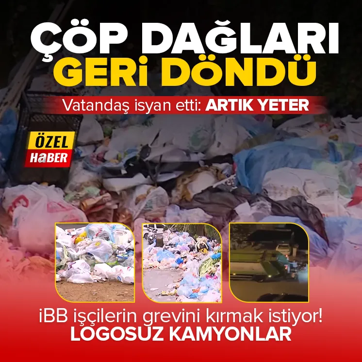 Kartal sokakları çöpten geçilmiyor!