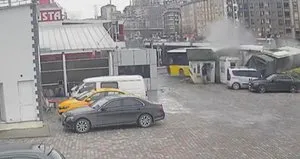 İstanbul’da tramvay kazası
