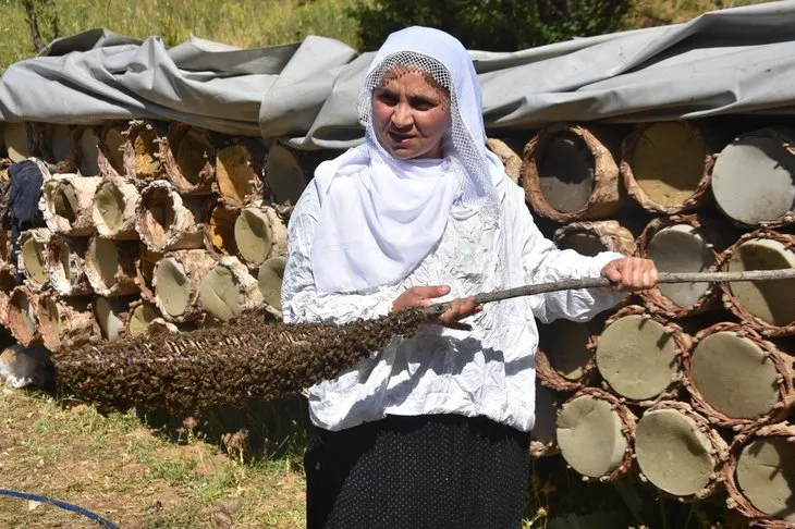 Devletin projesine başvurdu! 40 kovanla başladı şimdi 600 kovanı var