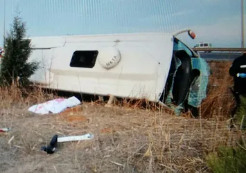 Ankara Kahramankazan'da feci kaza
