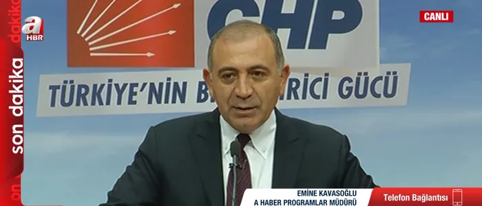 Gürsel Tekin A Haber'e konuştu (A Haber ekran görüntüsü)