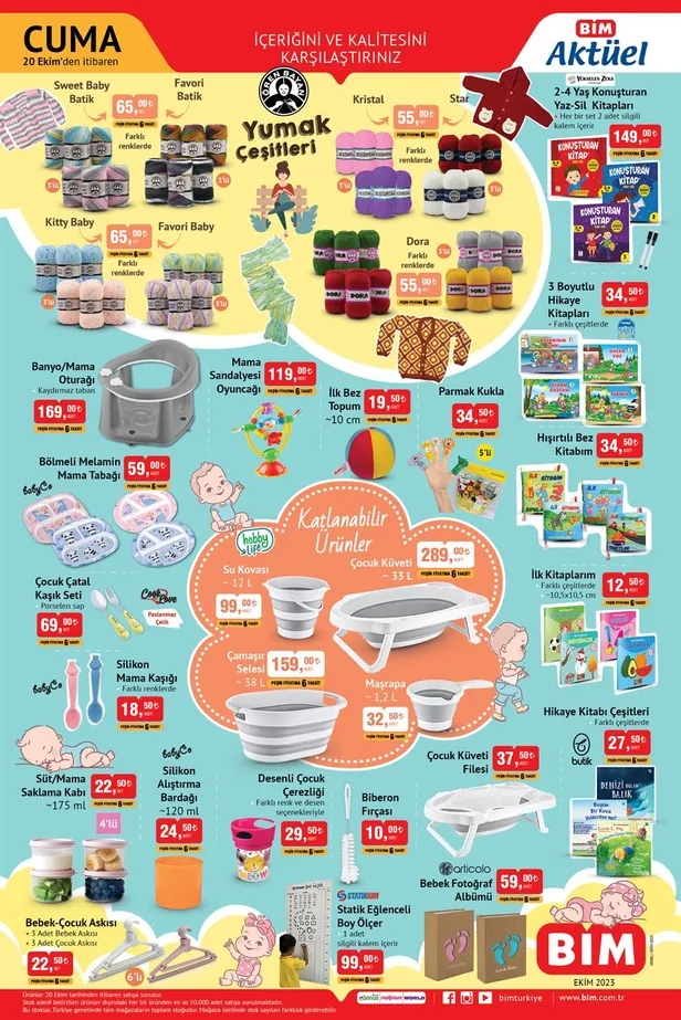 30 Ekim BİM aktüel ürünler kataloğu! BİM 299 TL’ye tek kişilik yorgan, 2.499 TL’ye 7,5 L airfrayer, 175 TL’ye çift kişilik battaniye, 79 TL’ye masa örtüsü satıyor