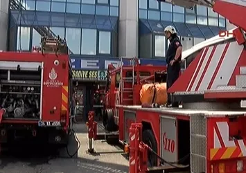 Büyük İstanbul Otogarı'nda yangın paniği!
